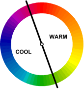  Cool/Warm Colour Chart (from Desktop Publishing )