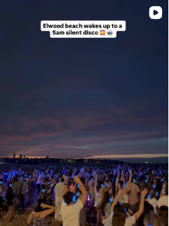 Sunrise Sober Silent Disco