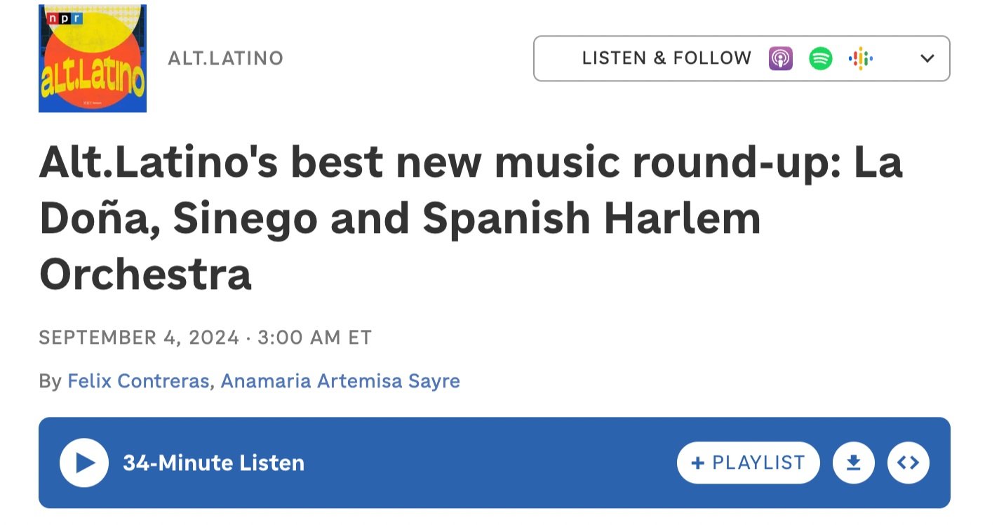 SHO 'Swing Forever' Featured in NPR's Alt.Latino!