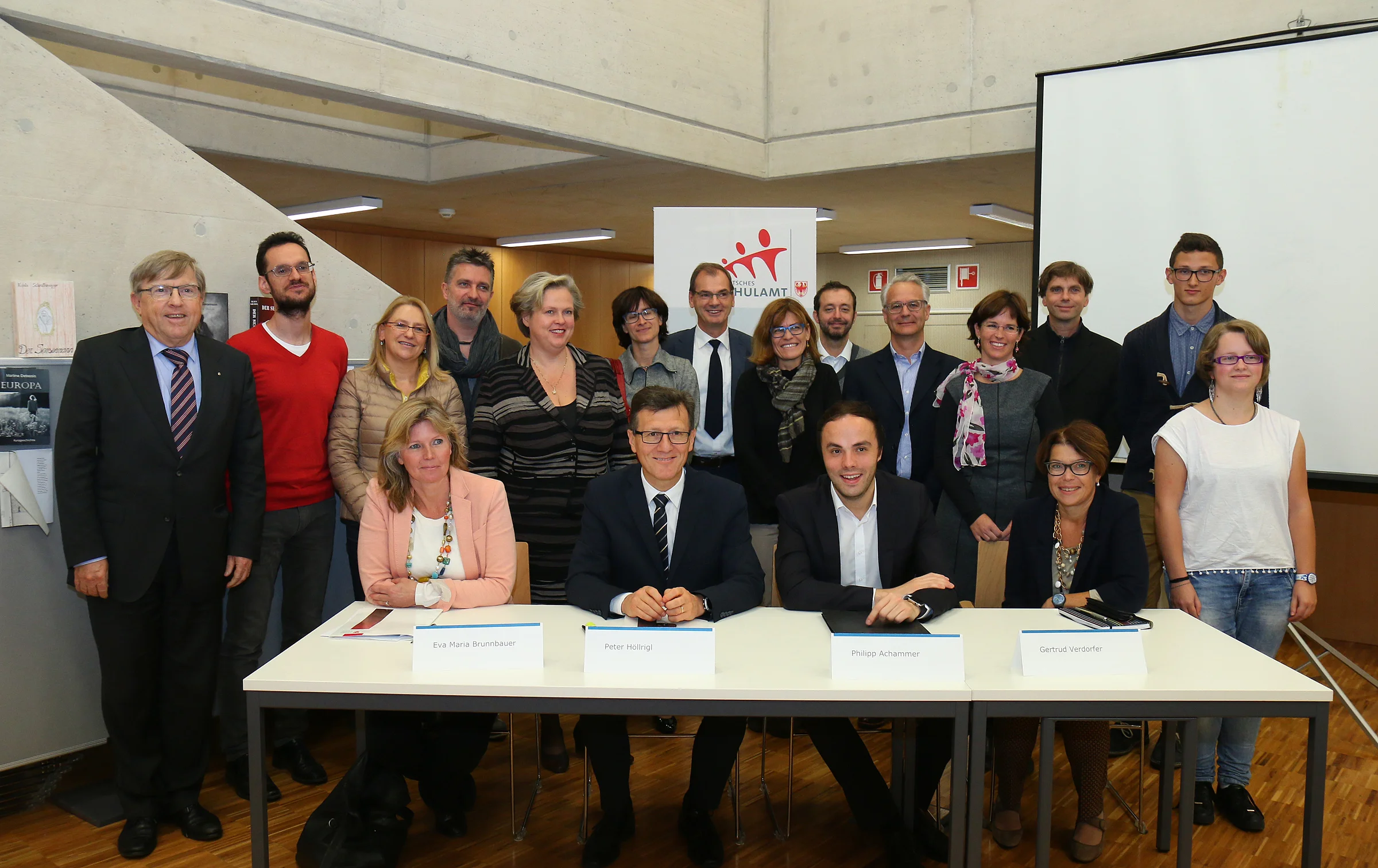 Pressekonferenz zur Vorstellung des Projekts Rendezvous mit dem Traumberuf.