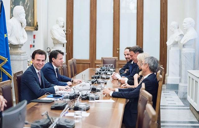 📍Heute in Rom: Gespr&auml;che zur #Regierungsbildung mit Ministerpr&auml;sident Giuseppe Conte in Rom - der bisherige und auch k&uuml;nftige Ministerpr&auml;sident m&ouml;chte Garant f&uuml;r unsere #Autonomie sein, wir werden abwarten und die neue 
