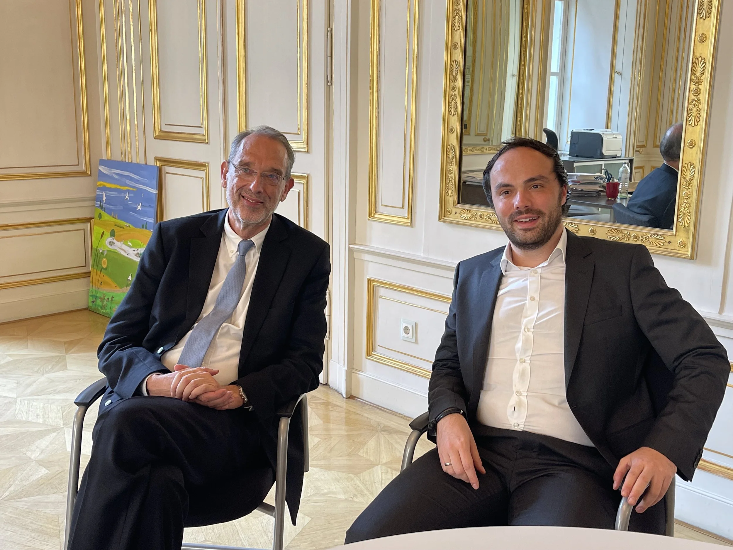 Zum politischen Austausch nach Wien