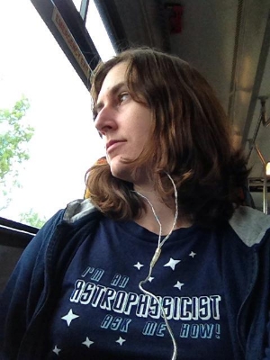 Photo credit: Katie Mack. T-shirt credit: Alex H. Parker .