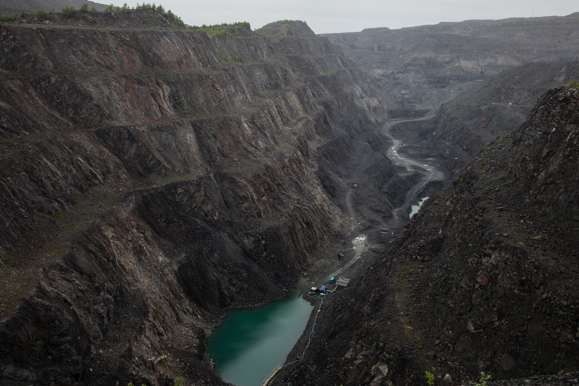   Dagbrudd, Sydvaranger Jerngruve 2016  