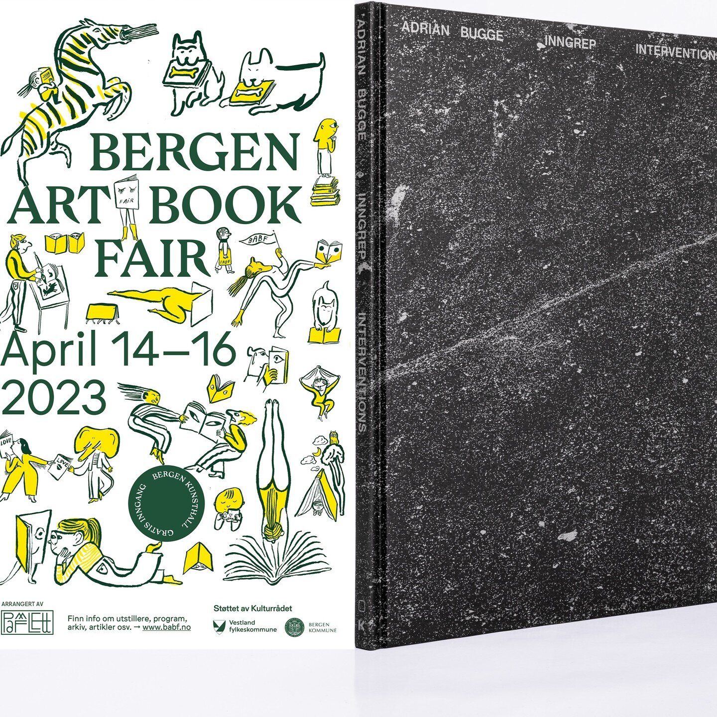 Fotoboken Inngrep som ble lansert i &aring;r er med p&aring; Bergen Art Book Fair 2023 som &aring;pner i Bergen Kunsthall i morgen. Boken vises sammen med kunstb&oslash;kene til forlaget Uten Tittel. 

@bergenartbookfair 
#fotobok #kunstbok #inngrep 