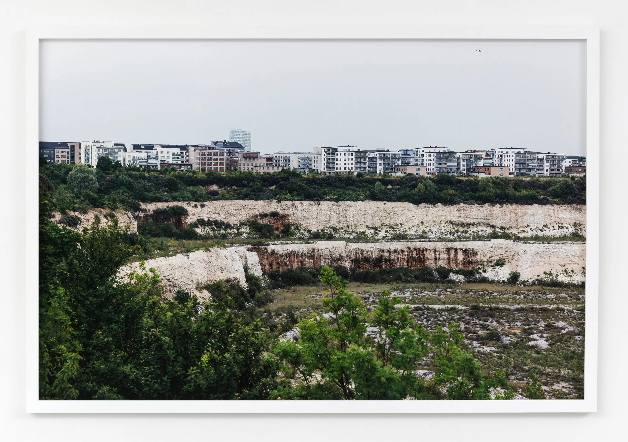 Moderne geologi: Limhamns kalkbrott 2025 II. 2025. Fotografi. 90 x 60 cm.