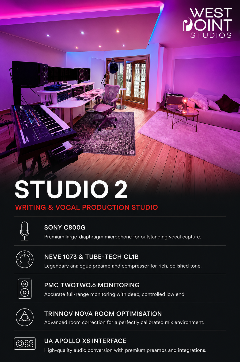 Studio 2 Quick Facts