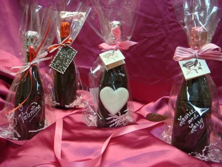 Chocolate Champagne Bottle