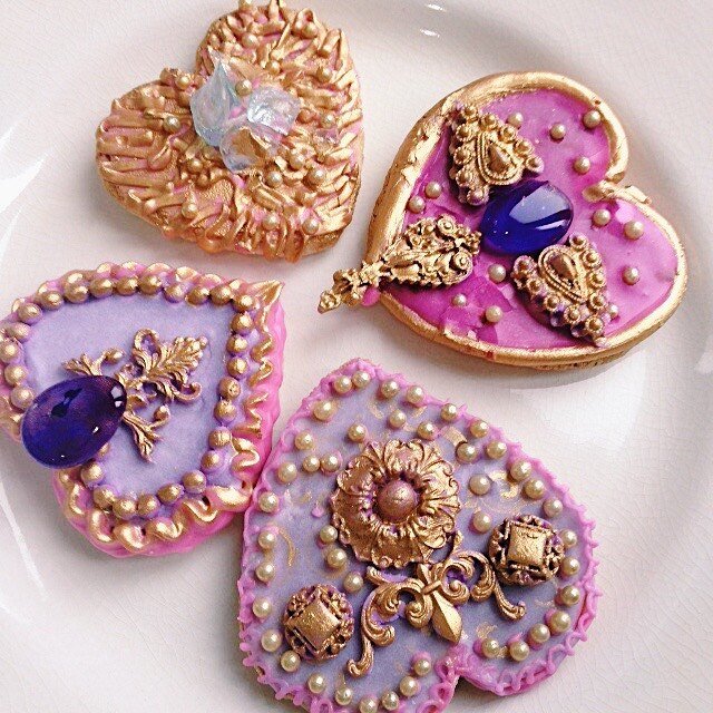 💖Next-level candy grams💖 This Valentine&rsquo;s Day try sending one of these hand-made sugar gems