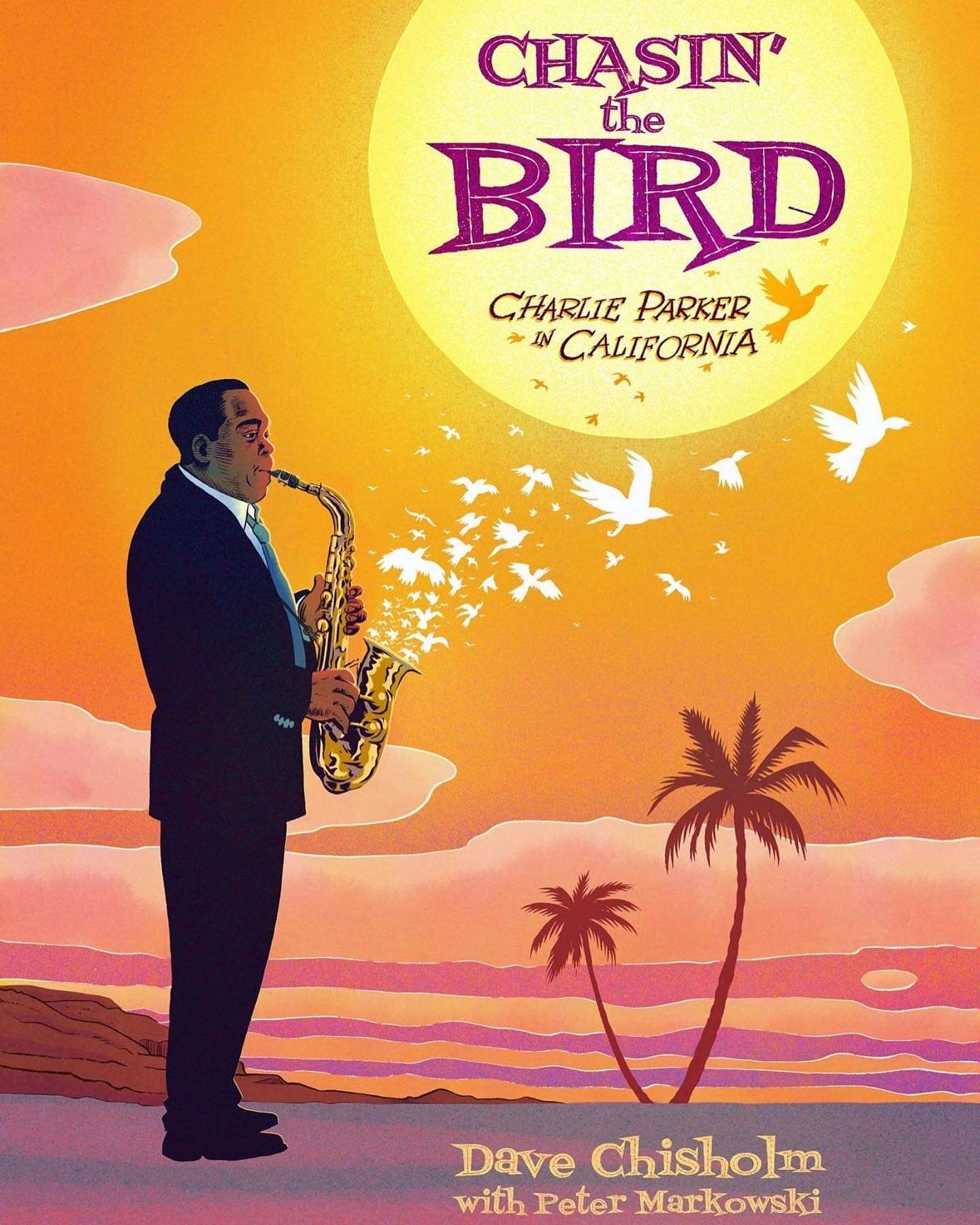 Happy 100th birthday, Charlie Parker! If you&rsquo;d like to read some of the wildest stories about Bird&rsquo;s time on the West Coast while also enjoying some beautifully creative illustrations, make sure to get copy of Chasin&rsquo; The Bird, by @