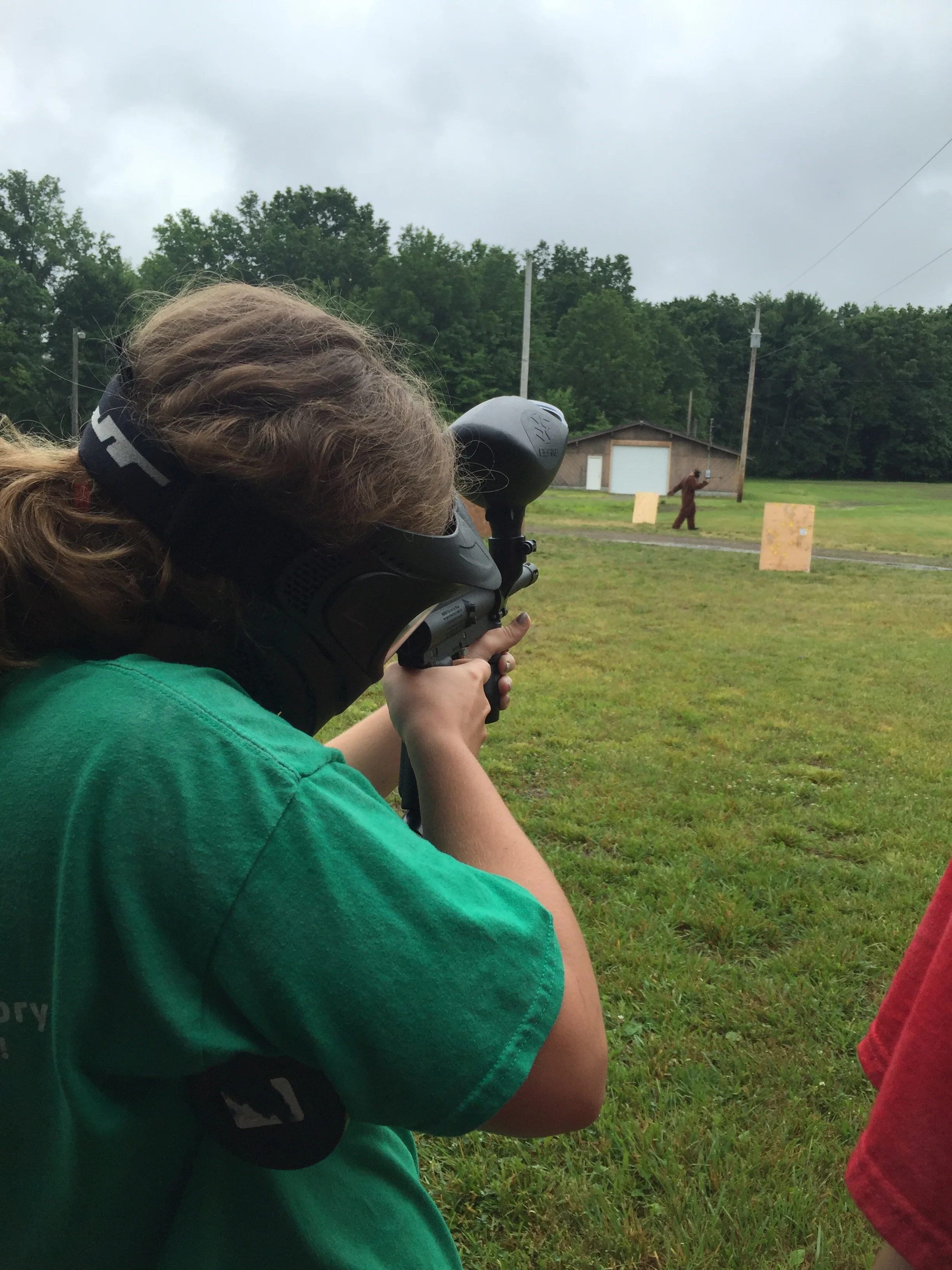 What do you do when you find Bigfoot anyways? Shoot him with paintballs of course!
