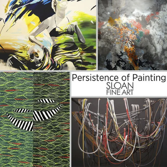 From painting show curated by us in 2010 at a gallery on the Lower East Side in NYC