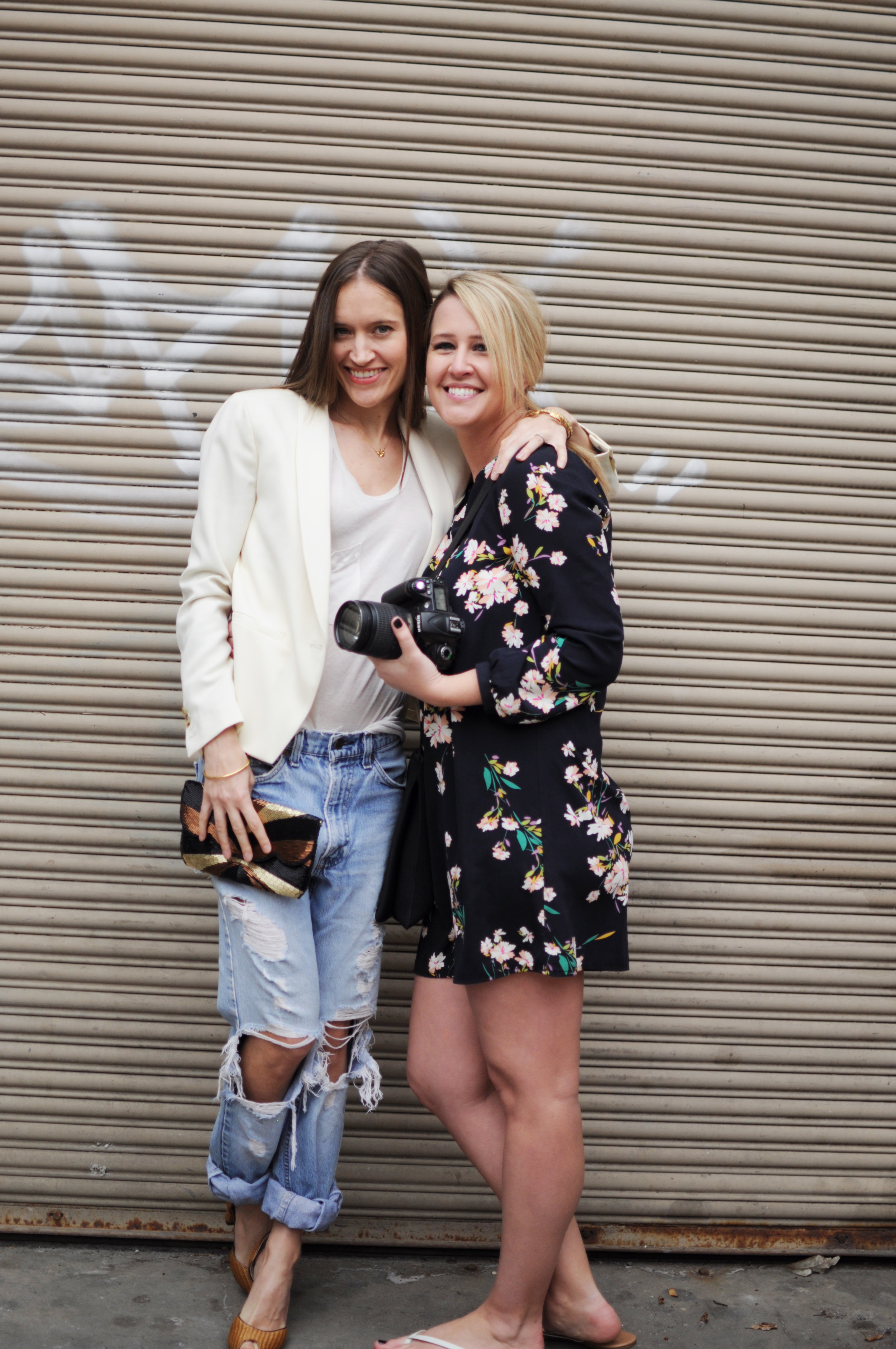 Seriously, how adorable are Rachel of My Fair Vanity and fab photog, Ashley?!