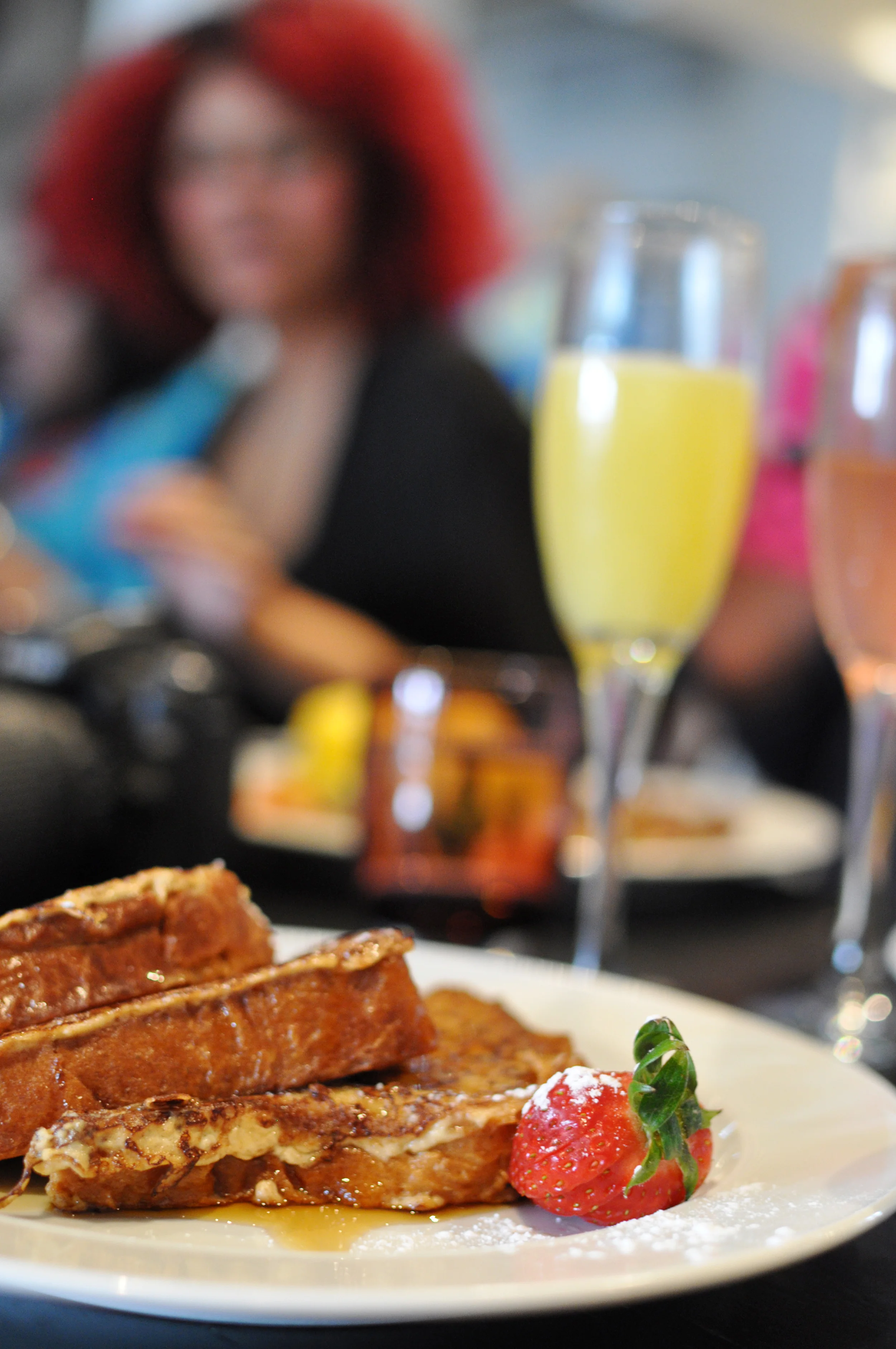 Get a load of this french toast, you guys. 