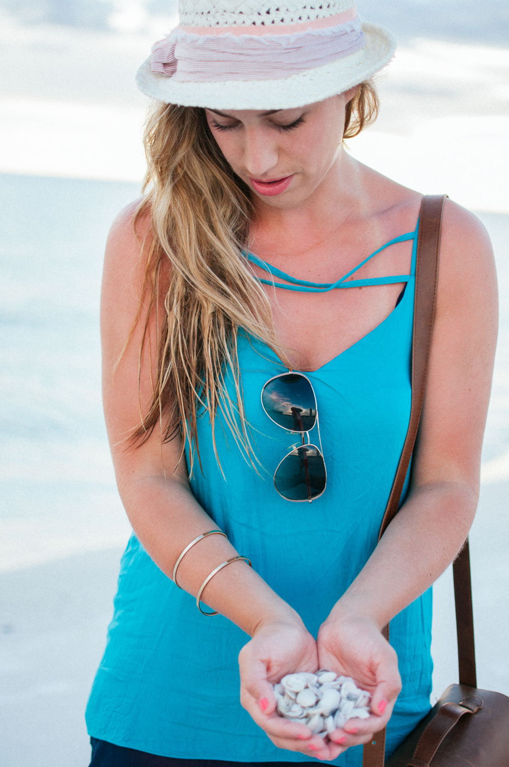 High-Low Dress at the Beach