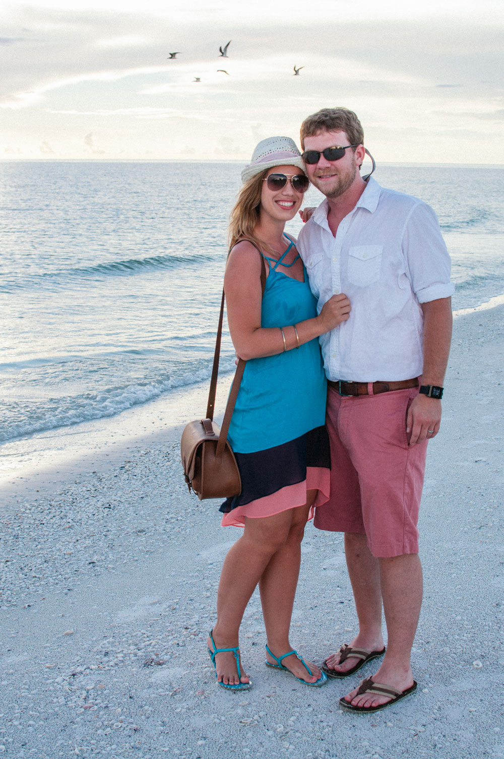 High-Low Dress at the Beach