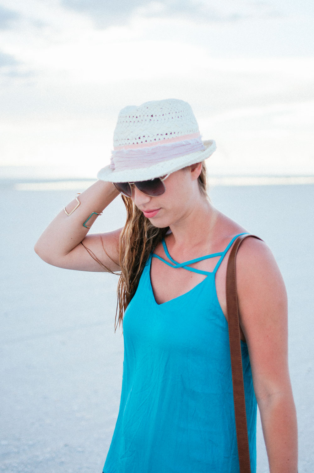 High-Low Dress at the Beach