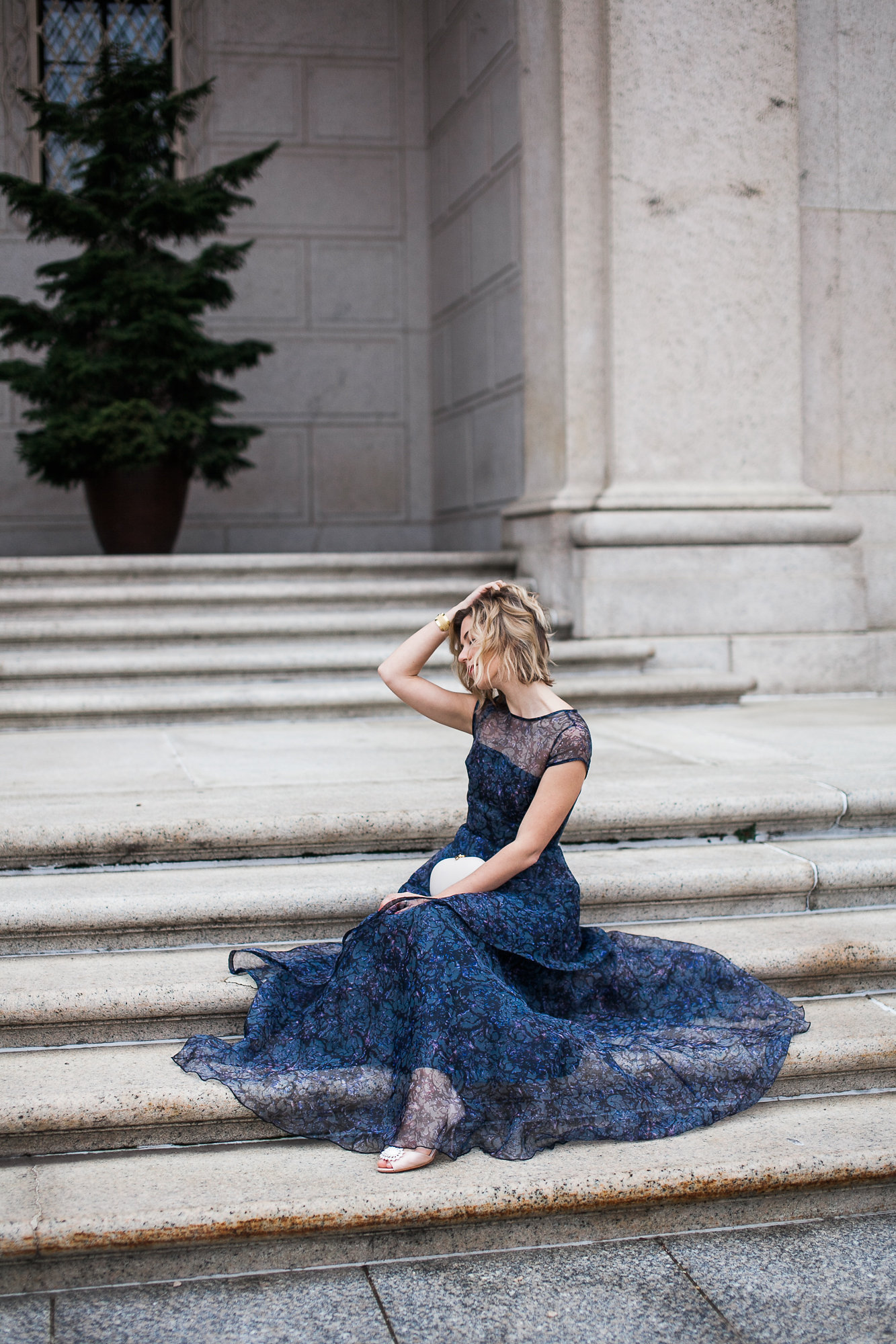 Nha khanh top floral lace dress
