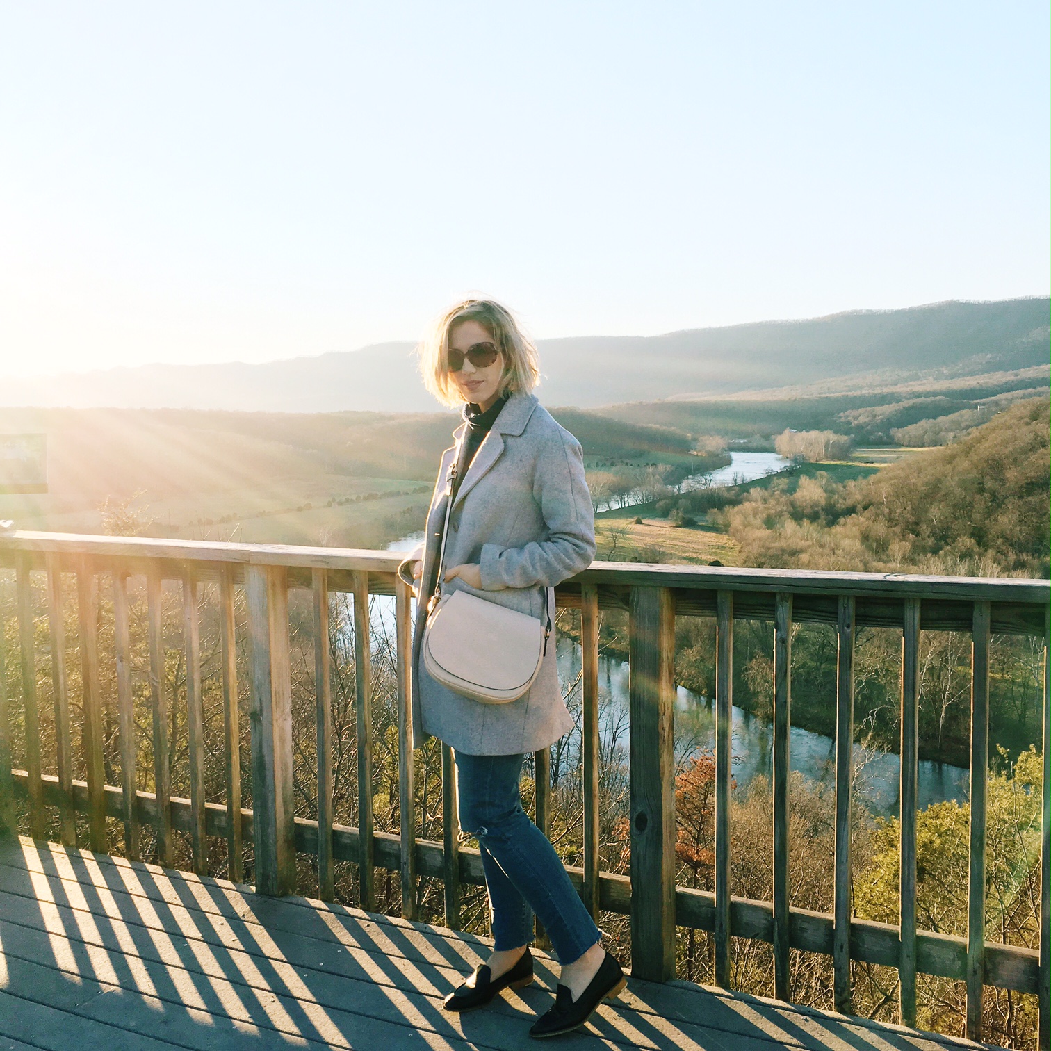 Watched the sunset on skyline drive