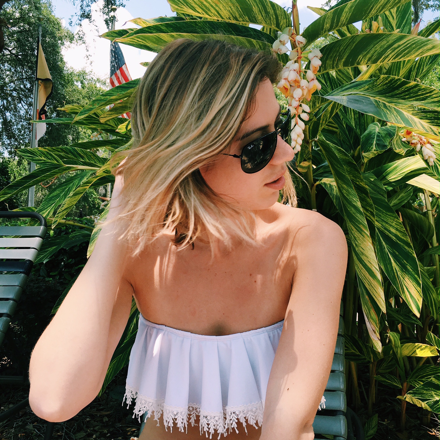 Wearing Cocosand Swimwear bikini
