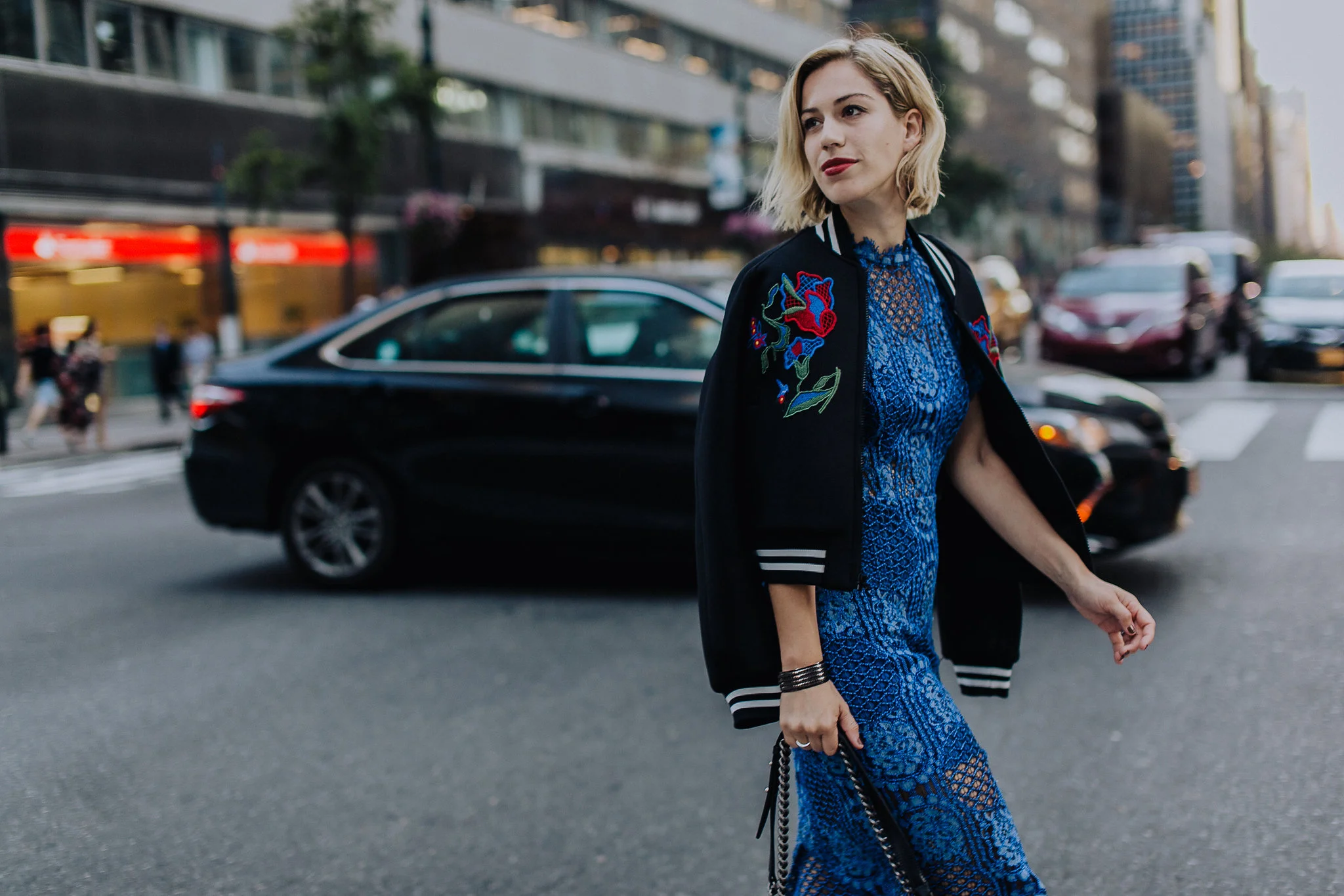 Dressing Down a Lace Dress