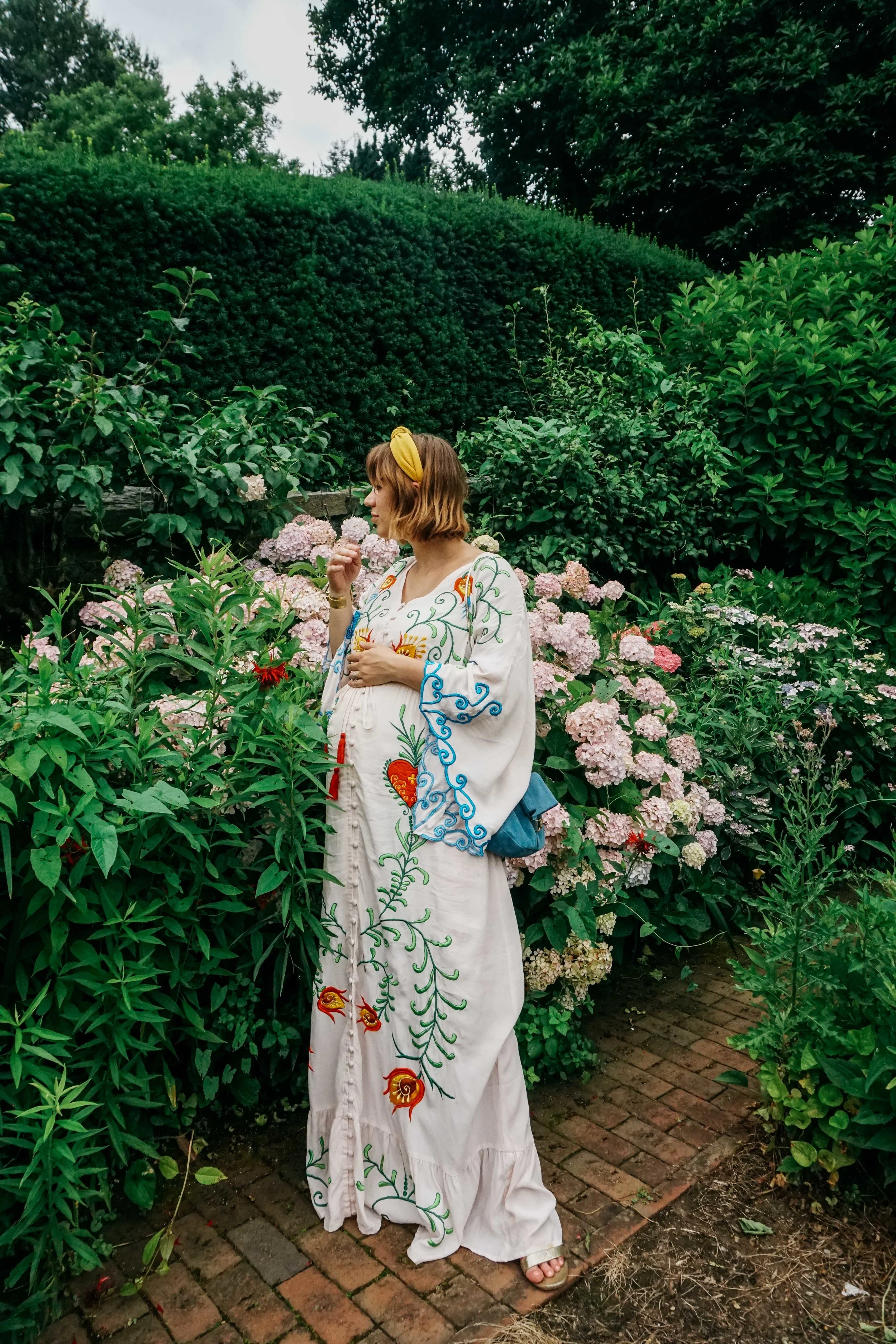 Romantic Maternity Style
