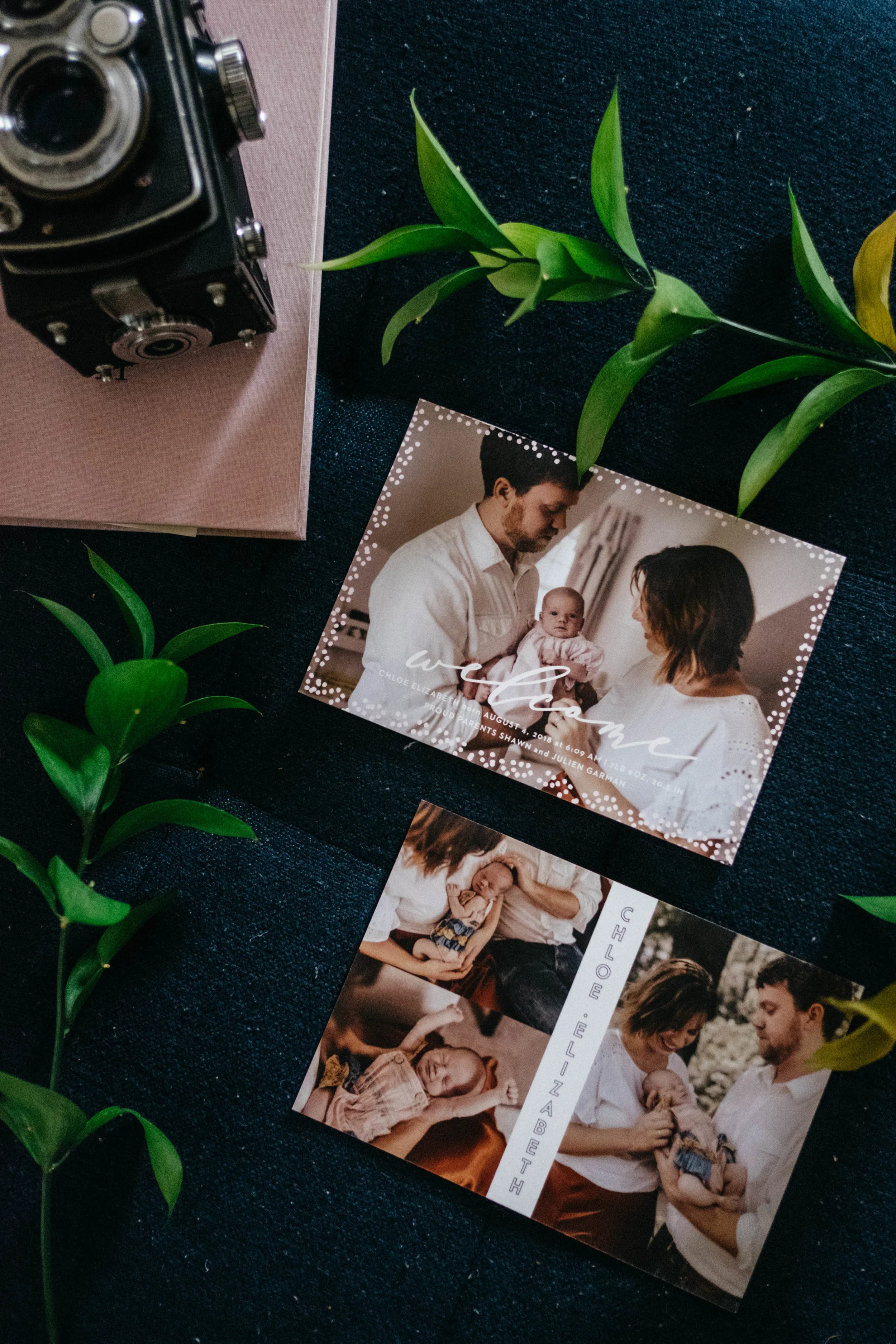 Our Birth Announcement Reveal with Basic Invite