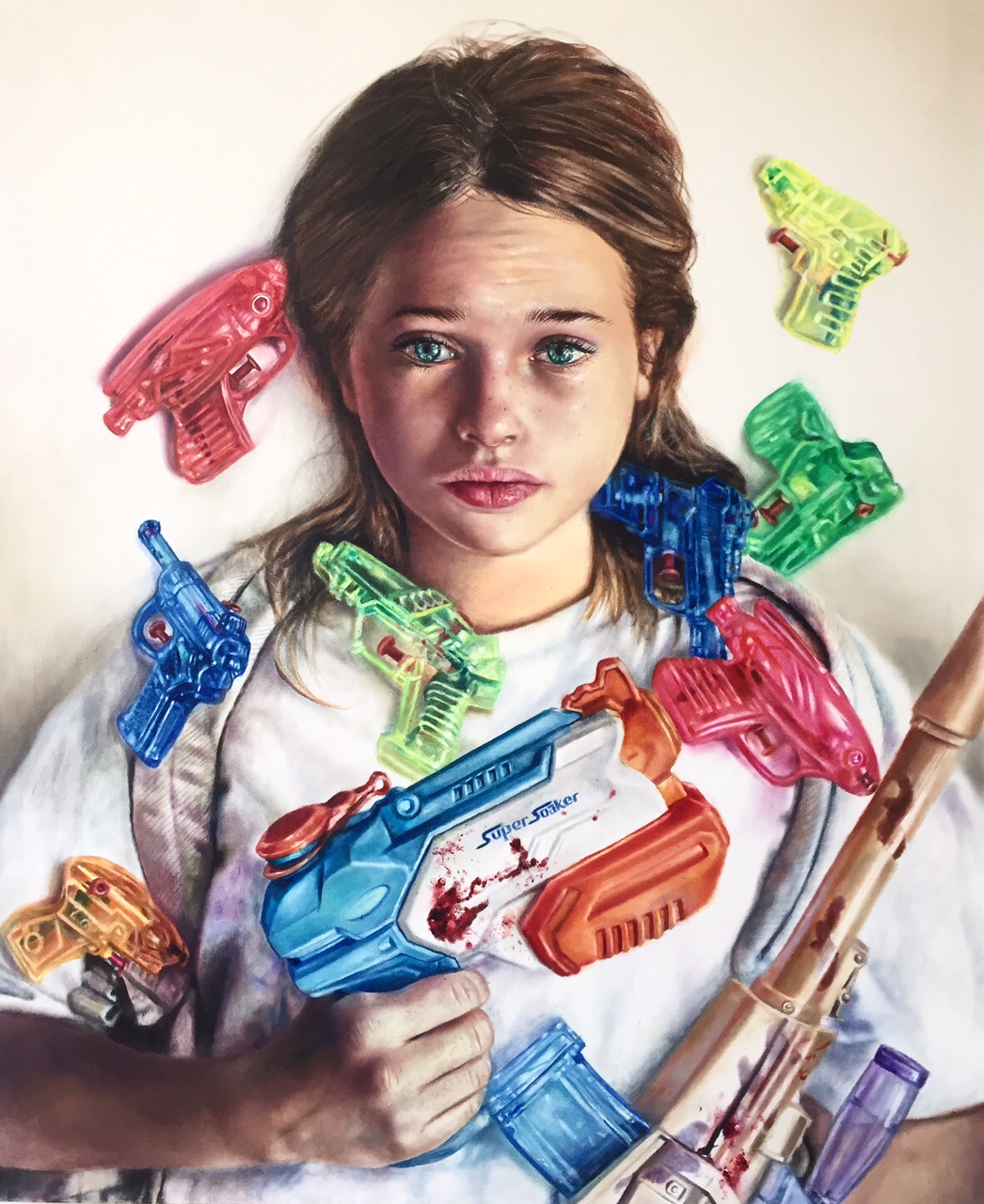 Toy Guns 2017 Saatchi gallery, private collector