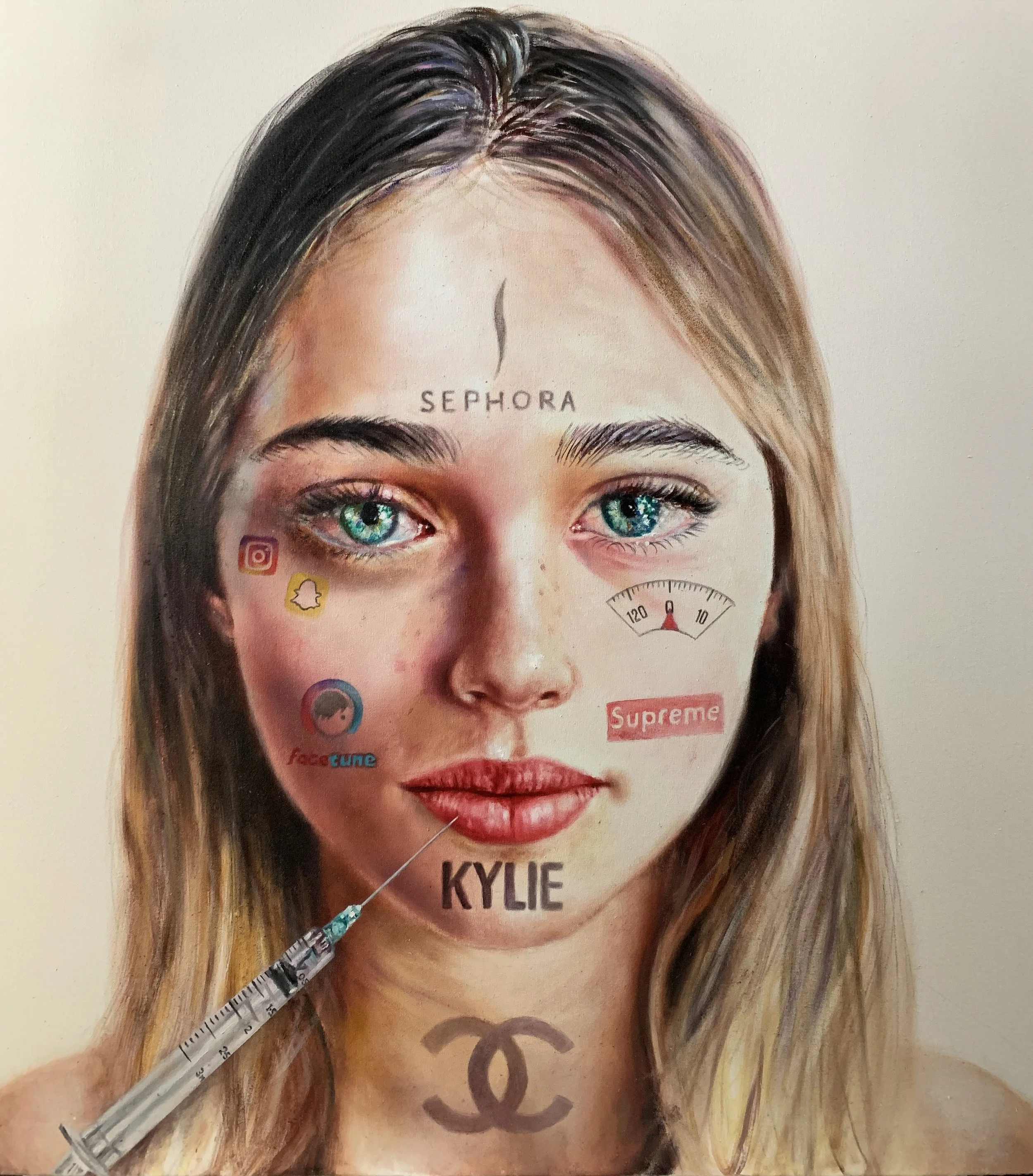 Supreme, 52x48in Oil on canvas