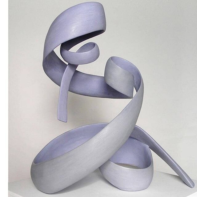 Twisted cement sculpture by Mary Oros #thingswelove .
.
.
@maryorossculpture 
#maryorosculpture
#cementsculpture