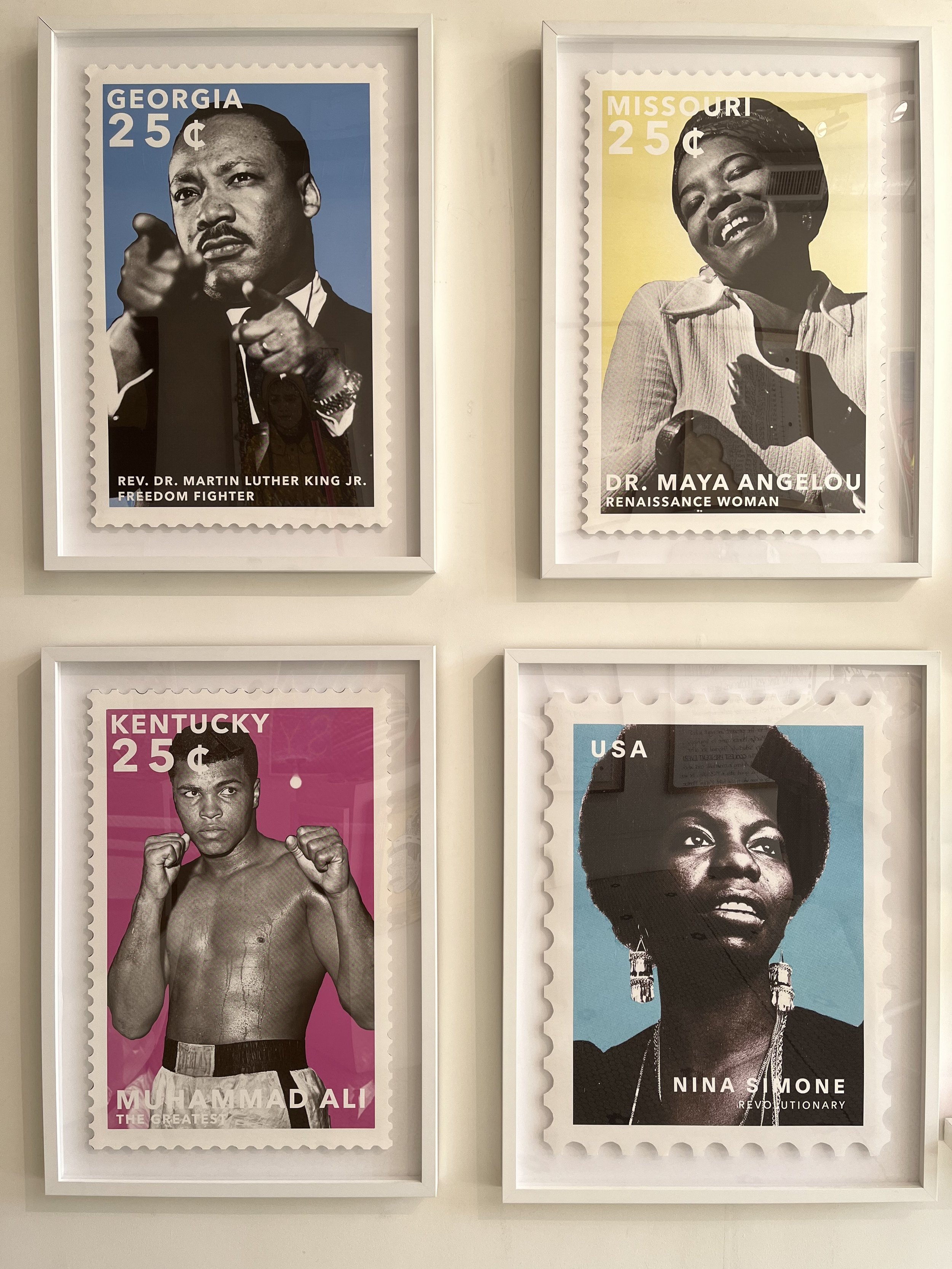 Stamps of Icons by MoJo