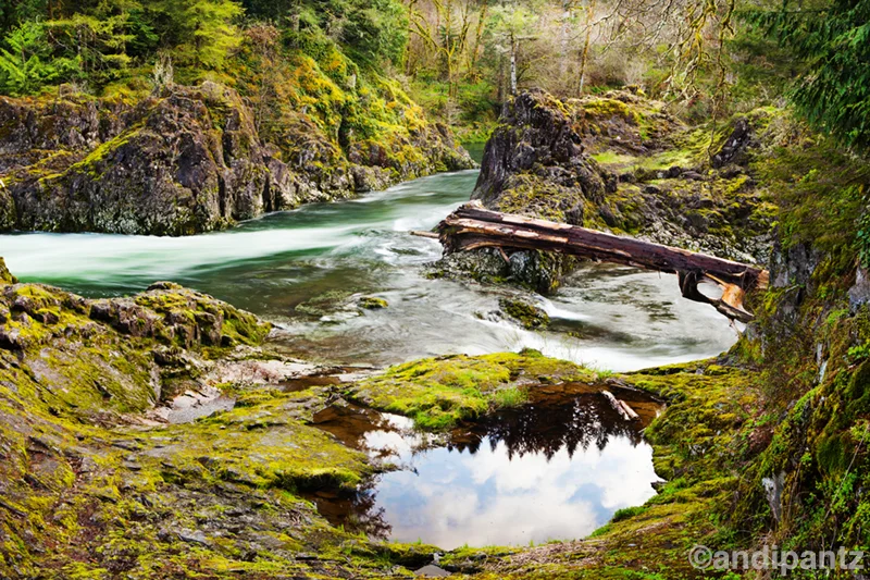Lewis River, Washington.