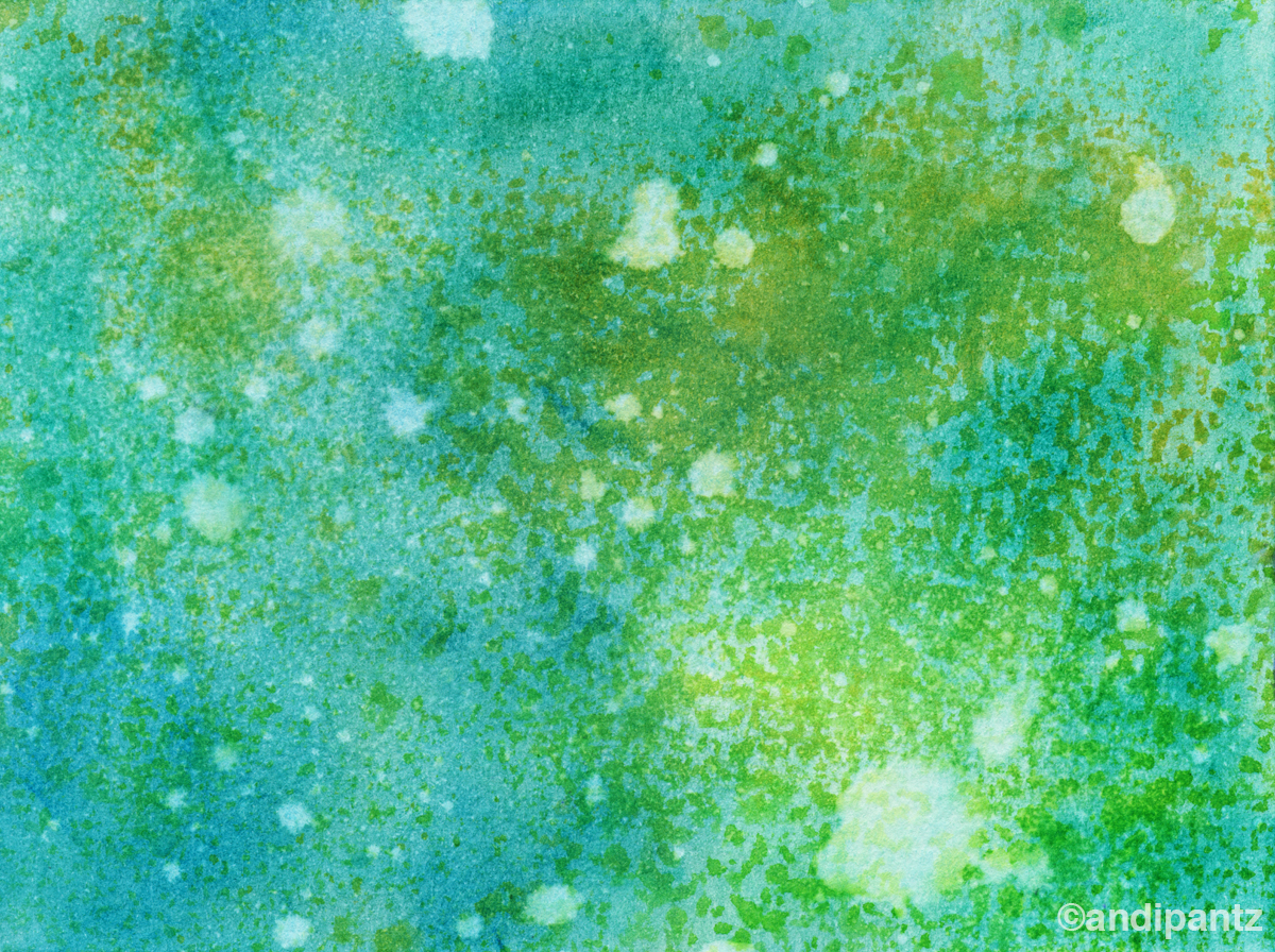"Pollen" Ink on watercolor paper. 4 1/2" x 6". May 2015. Original painting: $20 shipped, unmatted/unframed.