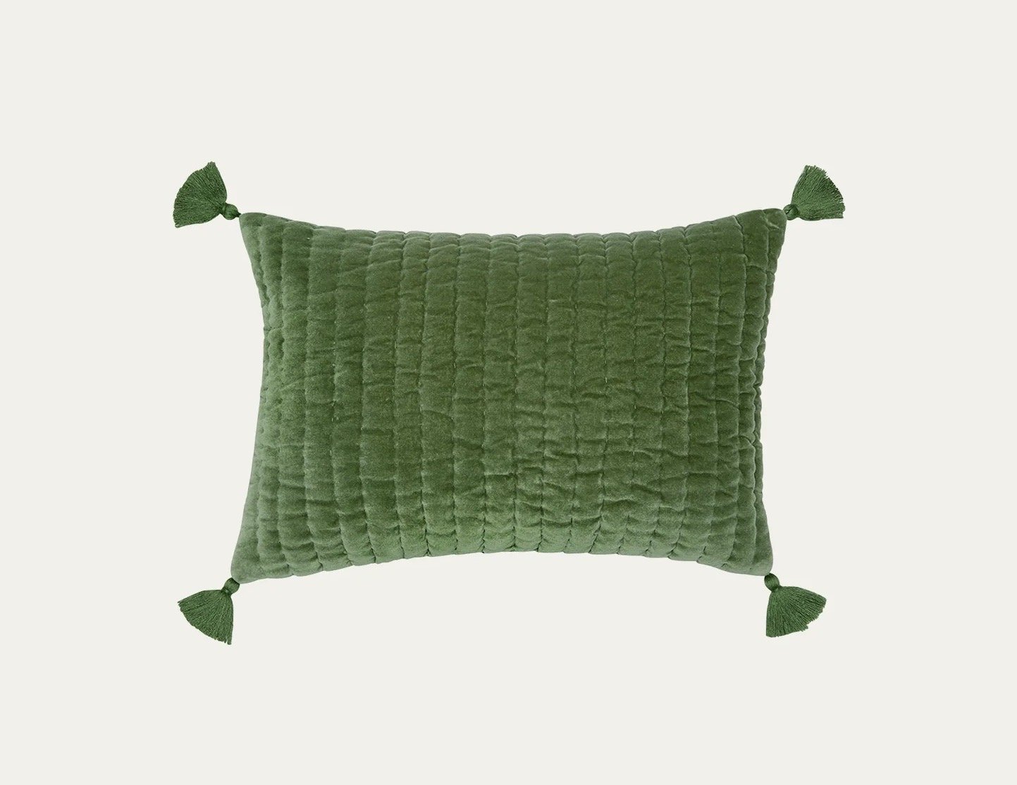 42899 - 12X18 Velvet Pillow in Moss - $135- Purchased