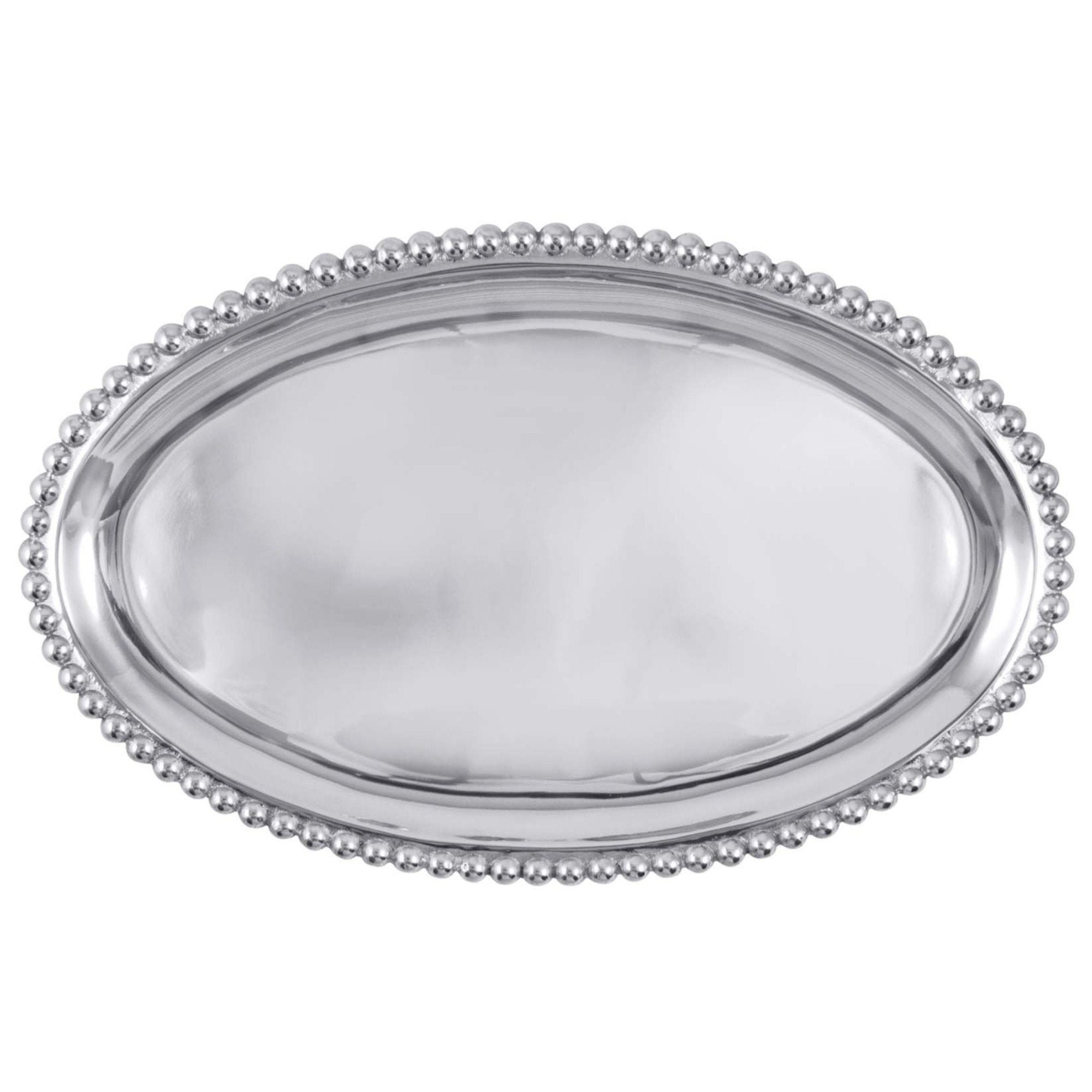 23455 - String of Pearls Oval Platter - $110