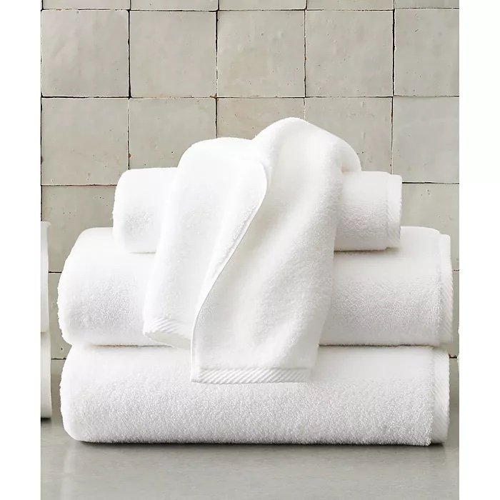 6131- Milagro Hand Towel White (4)- $24