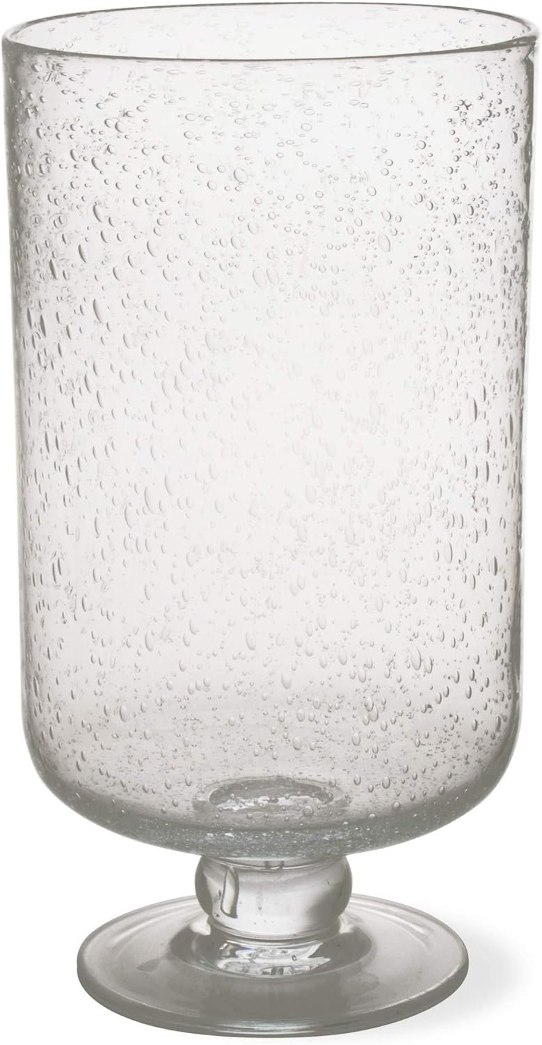 46322- Bubble Glass Hurricane- Large- Purchased