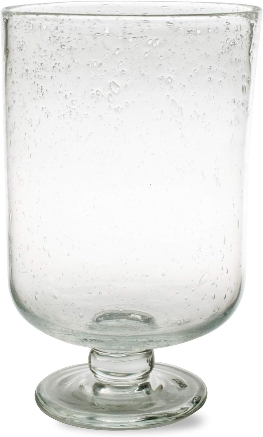 46321- Bubble Glass Hurricane- Medium- Purchased