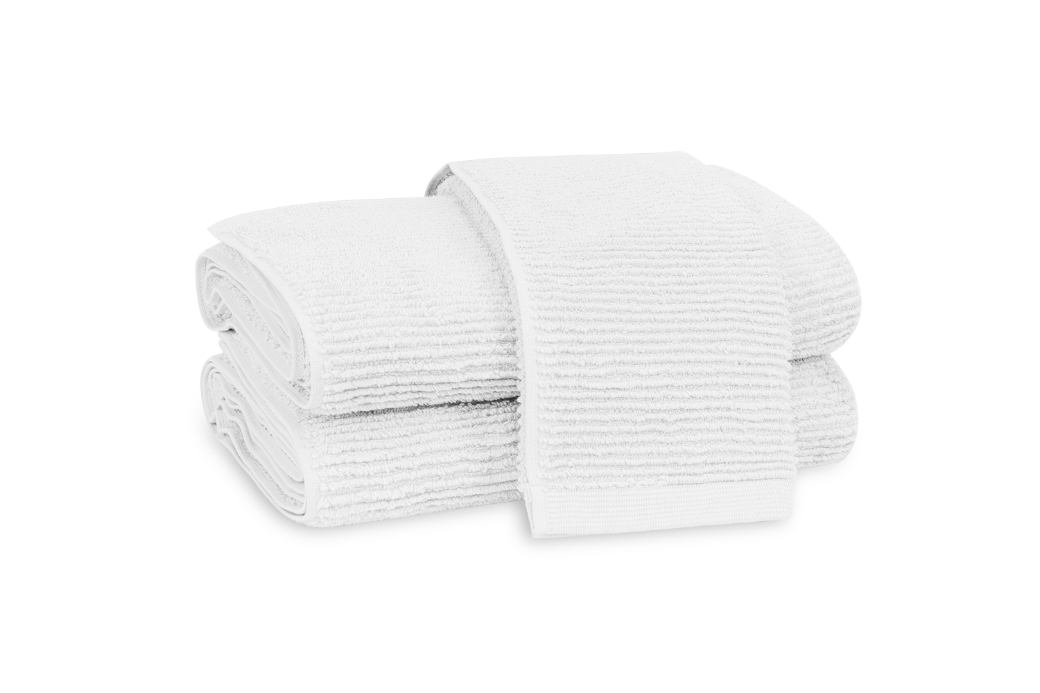34671 - Aman White Bath Towels (4) - $69/each