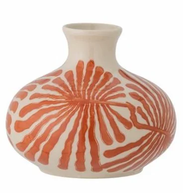 50779- Floral Coral Vase- $14