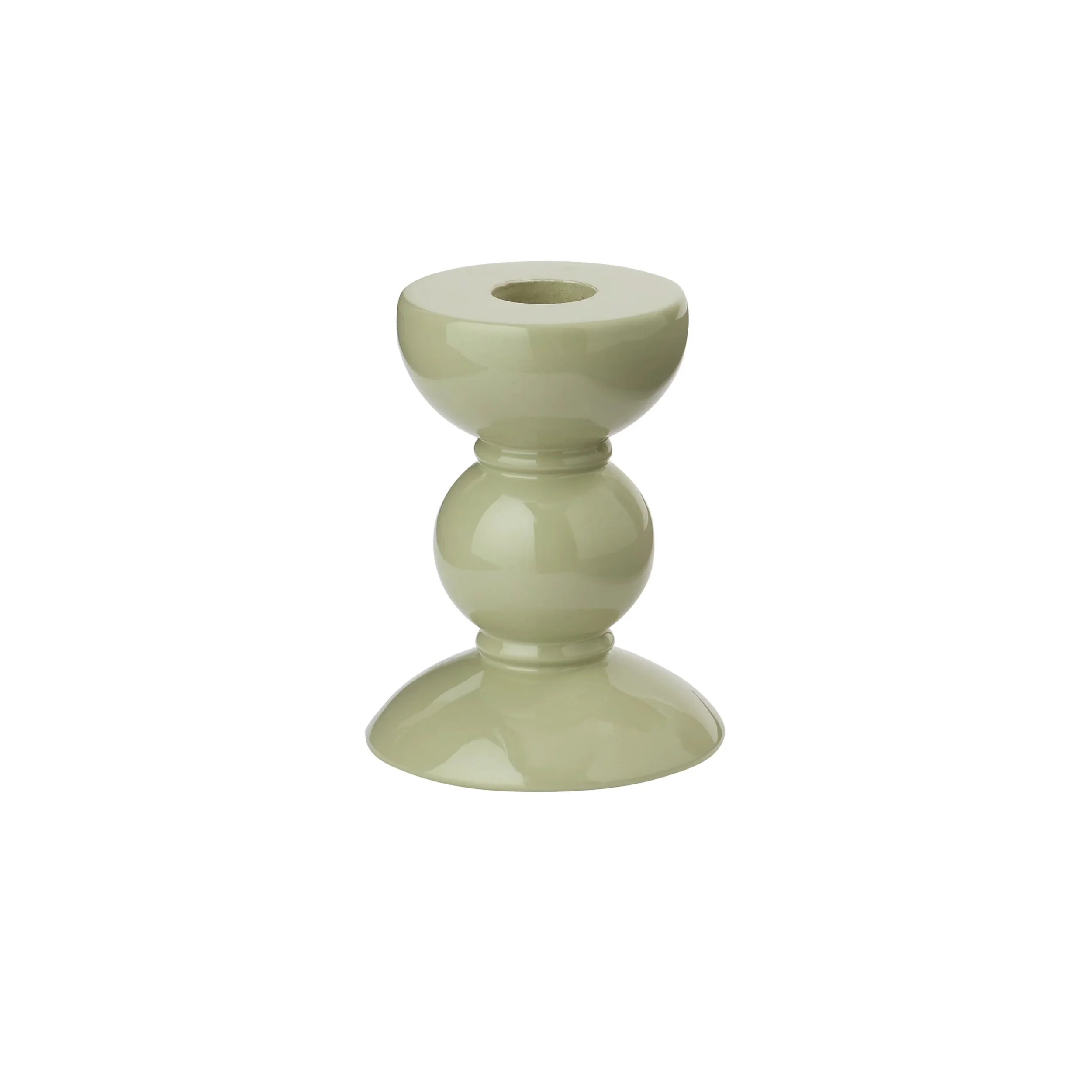 54196- Small Bobbin Candlestick- (2) $52 each