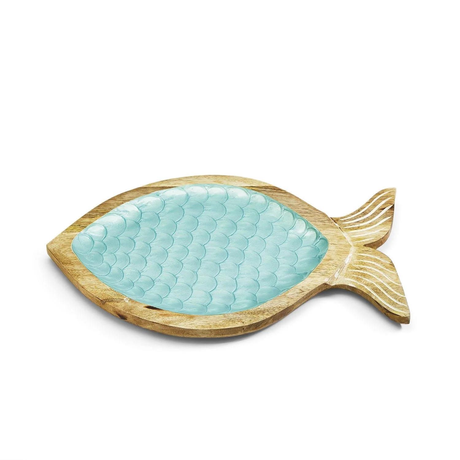 39127- Shimmering Scales Platter- $44