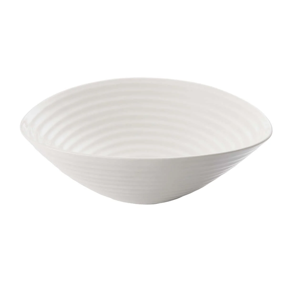 9227-13" Salad Bowl White- $68