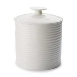 22928- Large White Canister $74