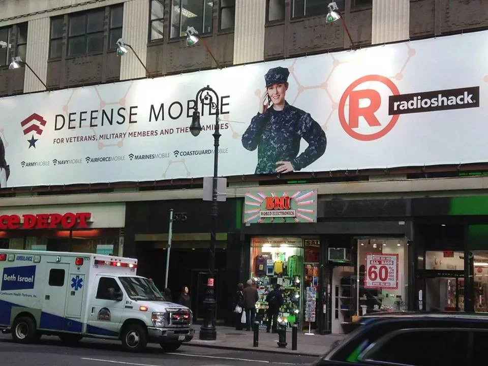   Times Square Radioshack Billboard  