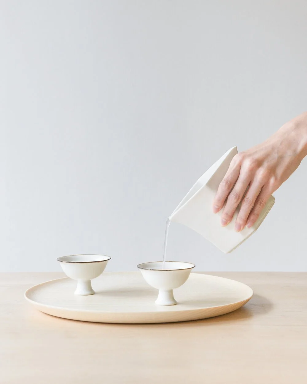 定窯白磁　Ｗhite Ｐorcelain of D ing yao Japanese White Porcelain 有田焼白磁 | Porcelain Sake Jug