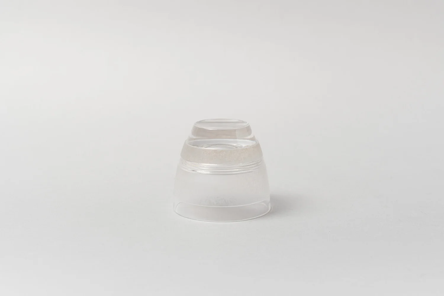 Edo Kiriko Glass (WAPPA) (Grey) - Native & Co | Japanese Homeware 