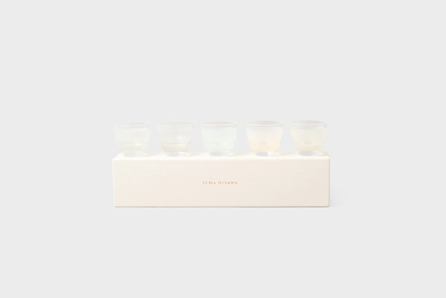 Edo Kiriko Glass (WAPPA) (Grey) - Native & Co | Japanese Homeware 