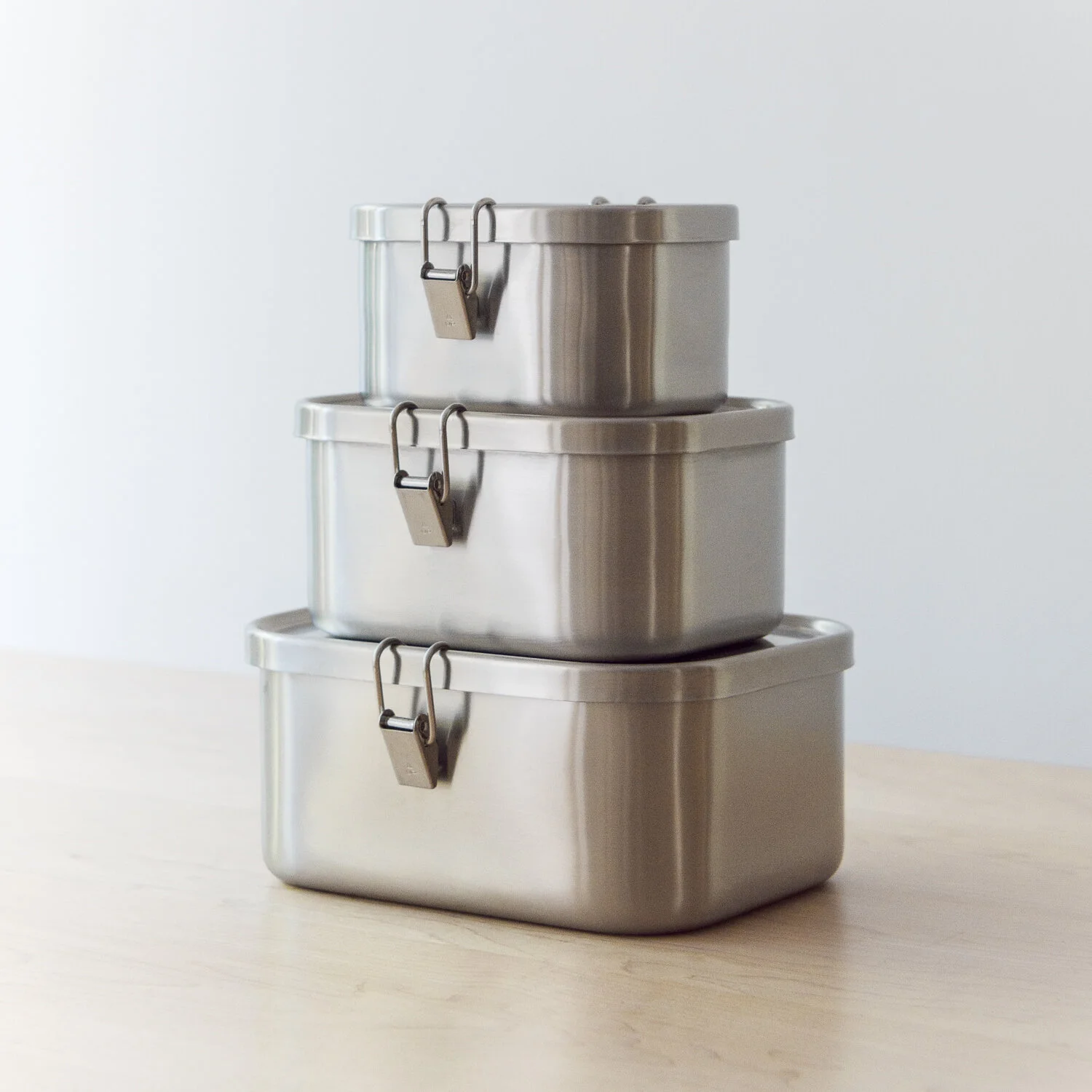 Japanese Stainless Steel Lunch Boxes
