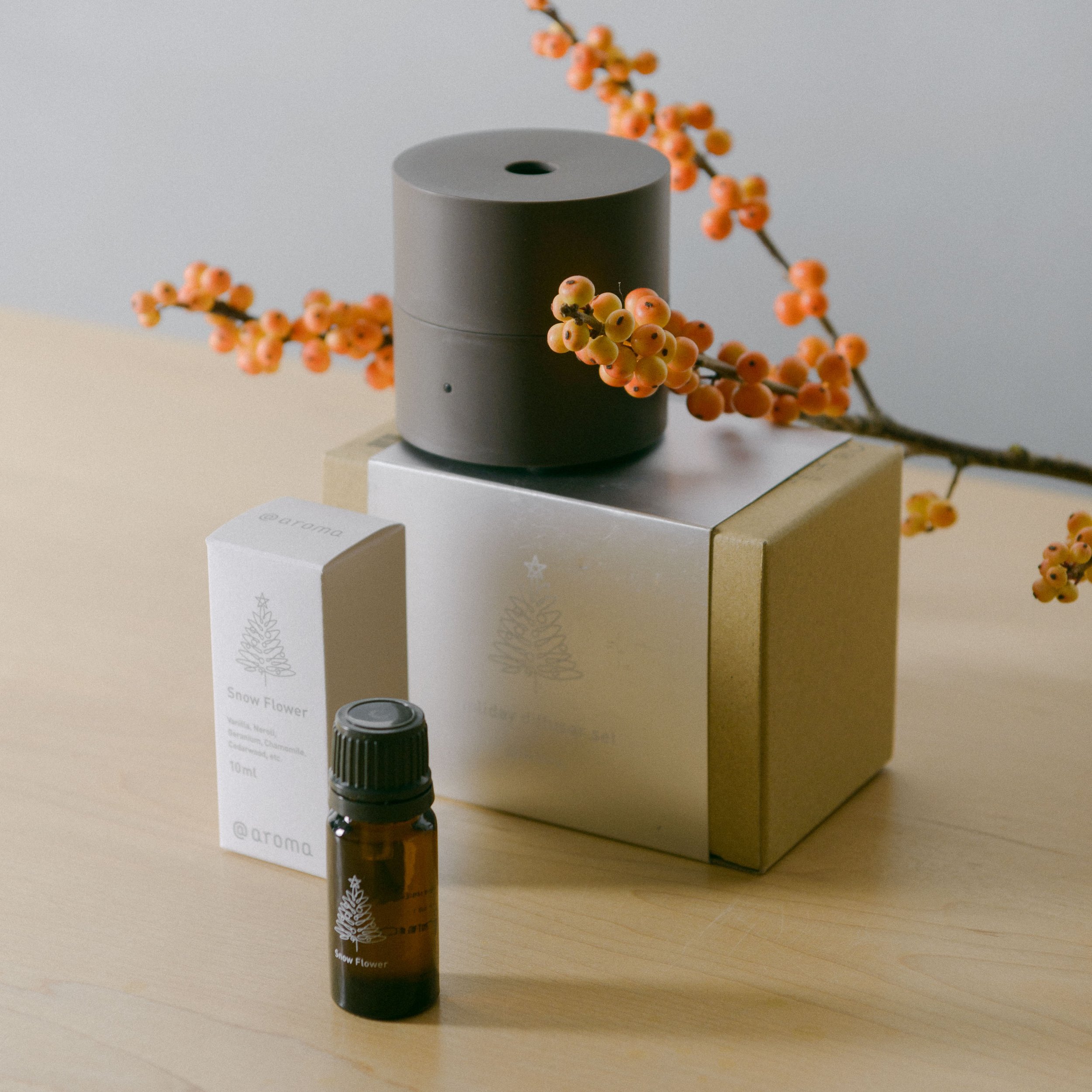 Aroma Gift Set with Fan Diffuser and Essential Oil - Native & Co | Japanese  Homeware